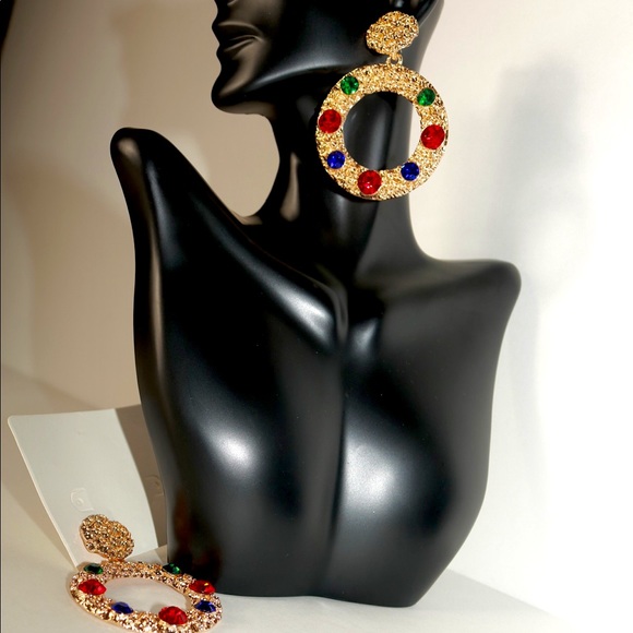 Bejeweled Earrings - Picture 2 of 5